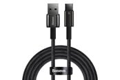 USB kaapelit - Baseus Tungsten Gold Cable USB to USB-C 100W 1m (black) - CAWJ000001