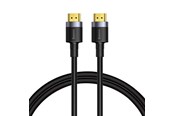 Näyttökaapeli - Baseus Cafule 4KHDMI Male To 4KHDMI Male Adapter Cable 2m Black - CADKLF-F01