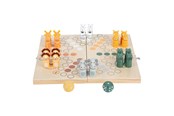 Lautapelit - Small Foot - Wooden Ludo Game Safari - 6 Players - 11765