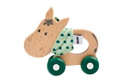 Vauva- ja taaperolelut - Eichhorn Baby HIPP Wooden Push Figure Donkey - 100005867
