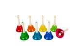 Musiikki - Small Foot - Colored Handbells Set of 8 - 11693