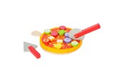 Roolileikit - Small Foot - Wooden Cut and Play Food Pizza Set 21dlg. - 11063