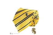 Fanituotteet - Harry Potter - Hufflepuff - Deluxe Tie with metal - 5202CRNECKTIE8