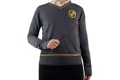 Fanituotteet - Harry Potter - Hufflepuff - Grey Knitted (Small) - Pusero - 5202CRSWHS