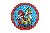 Fanituotteet - Peers Hardy - Mario Brothers Red & Blue - Seinäkello - 5018479116974