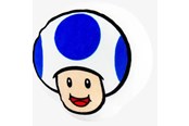 Fanituotteet - Tomy - Super Mario Toad - Blue - Plyysi - 0053941124441