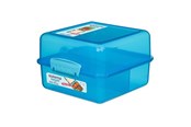 Keittiötarvikkeet - Sistema LUNCH CUBE - Blue - 31735-9414202317353