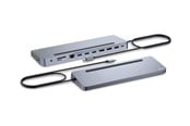 Telakointiasemat - I-Tec 11-in-1 Docking Station - USB-C/USB4 - 2x DP HDMI - 100W PD - C31FLAT2PDPRO
