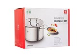 Kattilat - Zwilling TrueFlow - Cookware set with cover - 5 items - round - silver - 66920-005-0