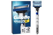 Parranajovälineet - Gillette Mach3 Turbo 3D Razor handle + 2 blades - 7702018514472