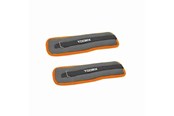 Urheilu & Fitness - Toorx Wrist/Ankle Weights 2 x 2 KG - AHF-094GRÅ/RONE SIZE