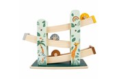 Vauva- ja taaperolelut - Small Foot - Wooden Ball Track Safari 4 pcs. - 11707