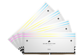RAM - Corsair Dominator Titanium DDR5-6000 - 64GB - CL36 - Quad Channel (4 pcs) - Intel XMP - Valkoinen RGB - CMP64GX5M4B6000C36W