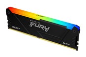 RAM - Kingston FURY Beast RGB DDR4-3200 - 32GB - CL16 - Single Channel (1 pcs) - Intel XMP - Musta - KF432C16BB2A/32