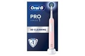 Sähköhammasharjat - Oral-B Sähköhammasharja Pro1 Pink + Extra Brush Head - 8006540771501