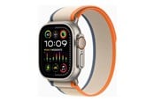 Älykellot, Urheilukellot & Aktiivisuusrannekkeet - Apple Watch Ultra 2 GPS + Cellular 49mm - Titanium Case with Orange/Beige Trail Loop - M/L - MRF23DH/A