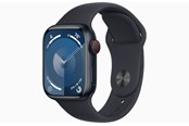 Älykellot, Urheilukellot & Aktiivisuusrannekkeet - Apple Watch Series 9 GPS + Cellular 41mm - Midnight Aluminium Case with Midnight Sport Band - S/M - MRHR3DH/A