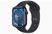 Älykellot, Urheilukellot & Aktiivisuusrannekkeet - Apple Watch Series 9 GPS + Cellular 45mm - Midnight Aluminium Case with Midnight Sport Band - M/L - MRMD3DH/A