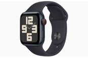 Älykellot, Urheilukellot & Aktiivisuusrannekkeet - Apple Watch SE (2023) GPS + Cellular 40mm - Midnight Aluminium Case with Midnight Sport Band - S/M - MRG73DH/A