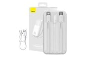 Powerbank - Baseus Powerbank Comet 10000mAh 22.5W (white) Powerbank - Valkoinen - 10000 mAh - PPMD020002