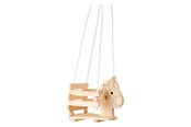 Ulkoleikit - Small Foot - Wooden Horse Swing 145cm - 4774