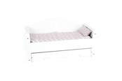 Nuket, pehmolelut ja oheistarvikkeet - Small Foot - Wooden Doll Bed with Drawer and Bedding 4dlg. - 12024