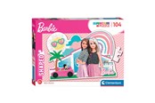 Palapelit - Clementoni Jigsaw Puzzle Super Color - Barbie Pink Lattia - 27163