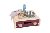 Roolileikit - Small Foot Wooden Camping Play Kitchen Tasty 9dlg. - 12390