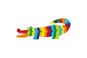 Palapelit - Small Foot - Wooden ABC Crocodile Puzzle 26dlg. Puu - 3425