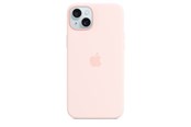 Puhelin - Kannet ja kotelot - Apple iPhone 15 Plus Silicone Case with MagSafe - Light Pink - MT143ZM/A