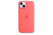 Puhelin - Kannet ja kotelot - Apple iPhone 15 Plus Silicone Case with MagSafe - Guava - MT163ZM/A
