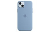 Puhelin - Kannet ja kotelot - Apple iPhone 15 Plus Silicone Case with MagSafe - Winter Blue - MT193ZM/A