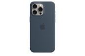 Puhelin - Kannet ja kotelot - Apple iPhone 15 Pro Max Silicone Case with MagSafe - Storm Blue - MT1P3ZM/A