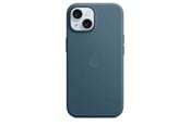 Puhelin - Kannet ja kotelot - Apple iPhone 15 FineWoven Case with MagSafe - Pacific Blue - MT3G3ZM/A