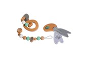 Vauvatarvikkeet - Eichhorn Baby Pure Wooden Gift Set 3dlg. - 100005735