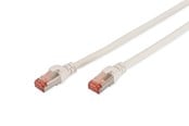 Verkkokaapelit - DIGITUS CAT 6 S-FTP - 5m - Valkoinen - 5m - DK-1644-050/WH