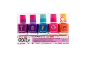 Roolileikit - CREATE IT! Beauty Color Changing Nail Polish 5pcs - 84148