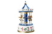Luovat leikit - Small Foot - Wooden Music Box Carousel Love Story - 10156