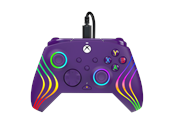 Pelit - lisävarusteet - PDP Afterglow Wave - Purple - Wired Controller - Microsoft Xbox One - XSX122AWWCPU