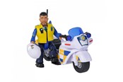 Leluautot - Simba Fireman Sam Police Motorbike incl. Figurine 7.5cm - 109251092038