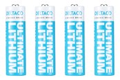 Akut ja Paristot - Deltaco AA (4-Pack) - ULT-R6LI-4P