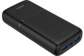 Powerbank - Deltaco PB-C1008 Powerbank - musta - 20000 mAh - PB-C1008