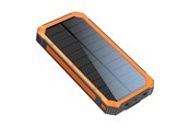 Powerbank - Lippa 2 x USB-A Output Solar Powerbank - oranssi - 10000 mAh - LPPB10000SP
