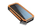 Powerbank - Lippa 20.000 mAh Solar Powerbank 1 x USB-C PD & 3 x USB-A Output Powerbank - 20000 Ah - LPPB20000SP