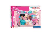 Palapelit - Clementoni Jigsaw Puzzle Super Color - Barbie Surf Bus 104 pcs. Lattia - 27162