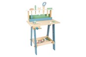 Luovat leikit - Small Foot - Wooden Workbench Nordic 30dlg. - 11375
