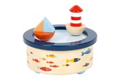 Musiikki - Small Foot - Wooden Music Box Ocean - 12215