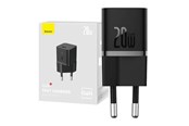 Sisäiset virtakaapelit - Baseus Mini wall charger  GaN5 20W (black) - CCGN050101