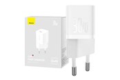 Puhelin - Adapterit & Laturit - Baseus Mini wall charger  GaN5 30W (white) - CCGN070502