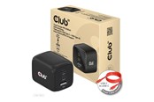 Puhelin - Adapterit & Laturit - Club 3D CAC-1913 power adapter - GaN technology triple port - USB Type A 2 x USB-C - 65 Watt - CAC-1913EU
